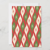 Vintages Mittelalter Modernes Retro Party Einladung (Rückseite)