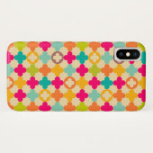 Vintages mittelalterliches Rosettemuster Case-Mate iPhone Hülle (Rückseite (Horizontal))