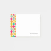 Vintages mittelalterliches Rosettemuster Post-it Klebezettel (Vorderseite)