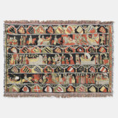 Vintages mittelalterliches Sachsen Decke (Vorderseite)