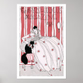 Vintages Mode-Werbeplakat oder Printwerbung Poster (Vorne)