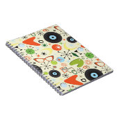 Vintages Modedesign der 50er Jahre Notizblock (Rechte Seite)