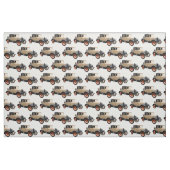 Vintages Modell ein klassisches Auto-Gewebe Stoff (Fat Quarter (45,7 x 55,9 cm))