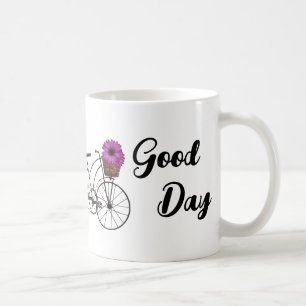 Vintages Modell Guten Tag Kaffeetasse