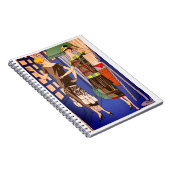Vintages ModeNotebook Notizblock (Rechte Seite)
