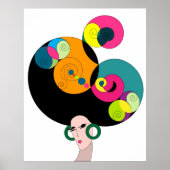 Vintages Modeposter Poster (Vorne)