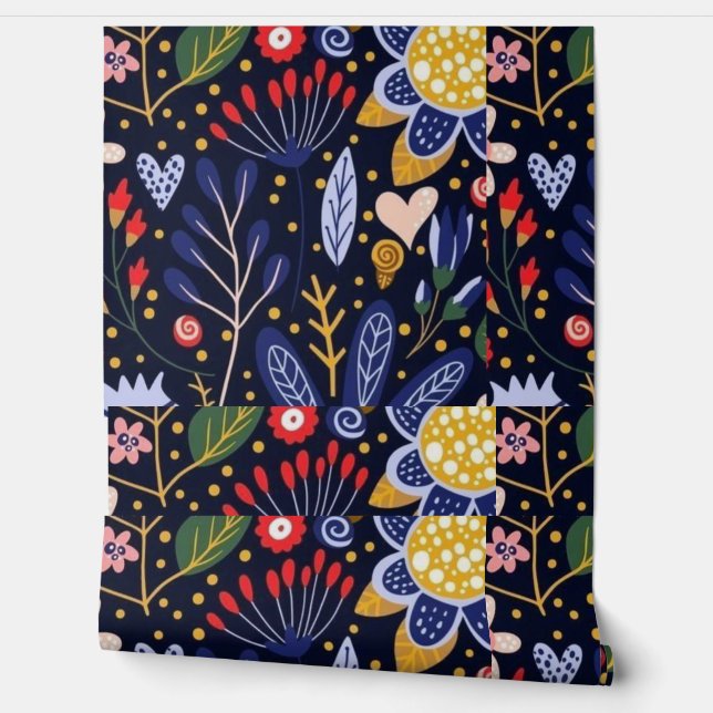 Vintages modernes Hintergrundbild Tapete (Abrollen)