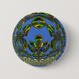 Vintages modernes Motiv Button