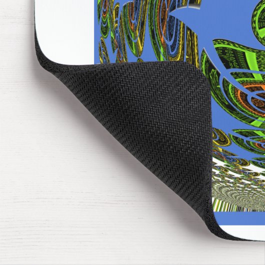 Vintages modernes Motiv Mousepad (Ecke)