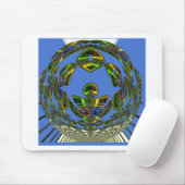 Vintages modernes Motiv Mousepad (Mit Mouse)