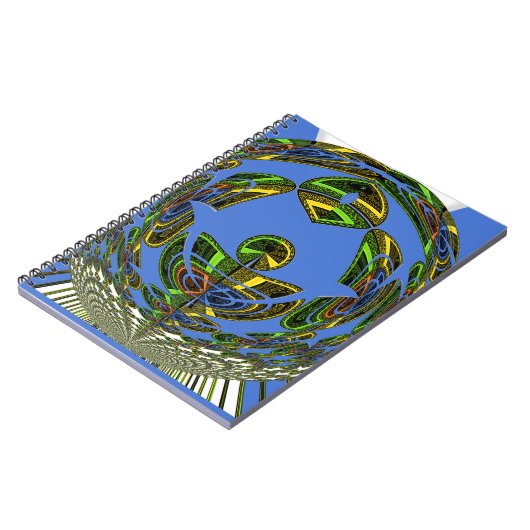 Vintages modernes Motiv Notizblock (Linke Seite)