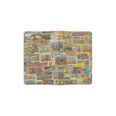 Vintages Moleskine Taschennotizbuch (Geöffnet)