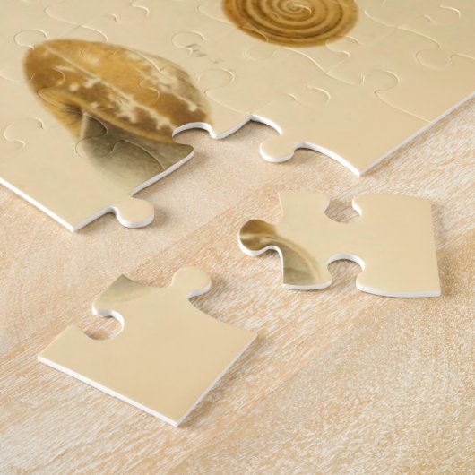 Vintages Mollusk Seashells Puzzle (Seite)