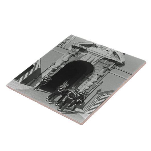 Vintages Monaco Fürstentum Fürstentum Fürstentum Fliese (Seite)