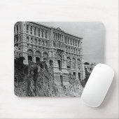 Vintages Monaco Ozeanographisches Museum Mousepad (Mit Mouse)