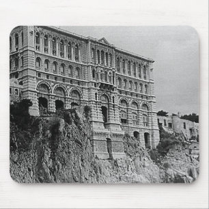 Vintages Monaco Ozeanographisches Museum Mousepad