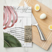 Vintages Monarch Butterfly Küchenhandtuch Geschirrtuch (Viertel Falte)