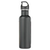 Vintages Monogram S Art Nouveau Trinkflasche (Rückseite)