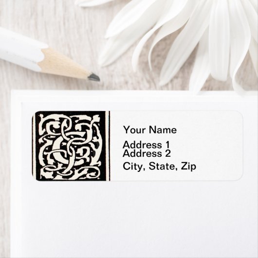 Vintages Monogramm C Jugendstil (Insitu)