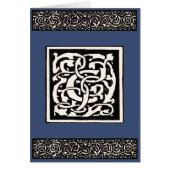 Vintages Monogramm C Jugendstil (Vorne)