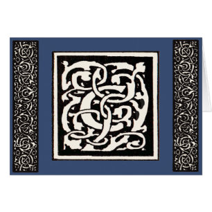 Vintages Monogramm C Jugendstil