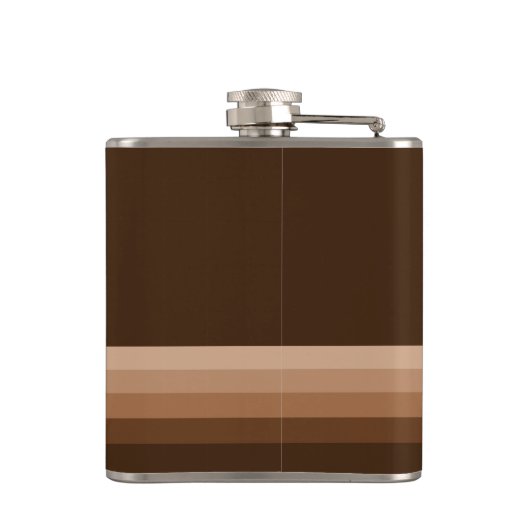 Vintages Monogramm Flachmann (Rückseite)