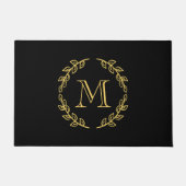 Vintages Monogramm Fußmatte (Vorderseite)