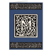 Vintages Monogramm M Art Nouveau (Vorne)