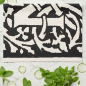 Vintages Monogramm M Art Nouveau Geschirrtuch (Gefaltet)