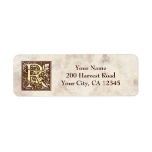 Vintages Monogramm R