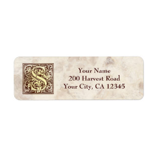 Vintages Monogramm S