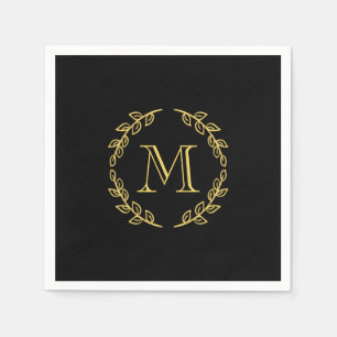 Vintages Monogramm Serviette