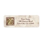 Vintages Monogramm Z (Vorne)