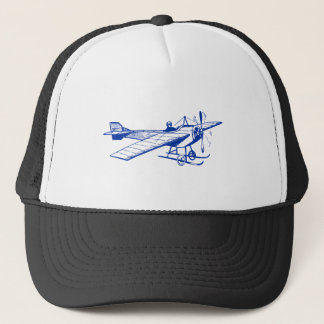 Vintages Monoplane - Navy Blue Truckerkappe