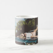 Vintages Monroe inspiriert Kaffeetasse (Mittel)