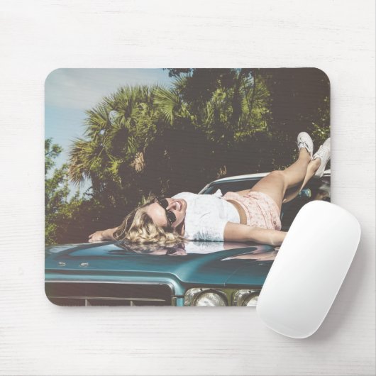 Vintages Monroe inspiriert Mousepad (Mit Mouse)