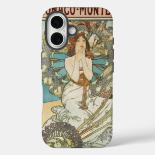 Vintages Mont-Carlo-Poster von Alphonse Mucha iPhone 16 Hülle