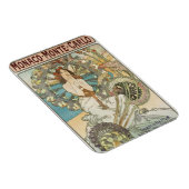 Vintages Mont-Carlo-Poster von Alphonse Mucha Magnet (Rechte Seite)