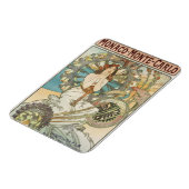 Vintages Mont-Carlo-Poster von Alphonse Mucha Magnet (Linke Seite)