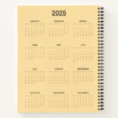 Vintages Mont-Carlo-Poster von Alphonse Mucha Notizblock (Rückseite)