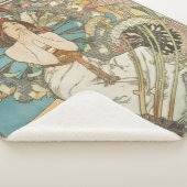 Vintages Mont-Carlo-Poster von Alphonse Mucha Sherpadecke (3/4)