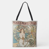 Vintages Mont-Carlo-Poster von Alphonse Mucha Tasche (Rückseite)