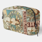 Vintages Mont-Carlo-Poster von Alphonse Mucha Waschbeutel (Rechte Ecke)