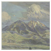 Vintages Montana-Gewebe Stoff (Nahaufnahme)