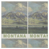 Vintages Montana-Gewebe Stoff (Muster)