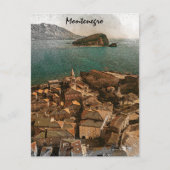 Vintages Montenegro Balkanreisen Postkarte (Vorderseite)
