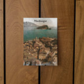 Vintages Montenegro Balkanreisen Postkarte