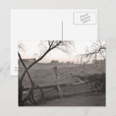 Vintages Monument Tal Foto Postkarte (Vorne/Hinten)