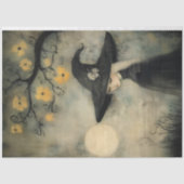 Vintages Moonlit Dreamy Hexengestein Seidenpapier (Vorderseite)