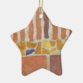 Vintages Mosaik Keramikornament (Links)